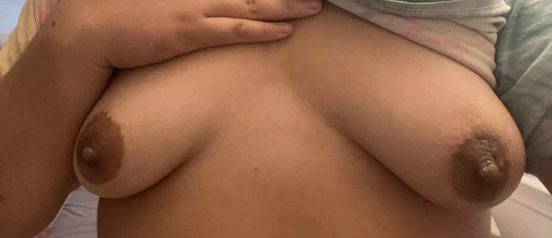 will daddy come suck on my nipples?