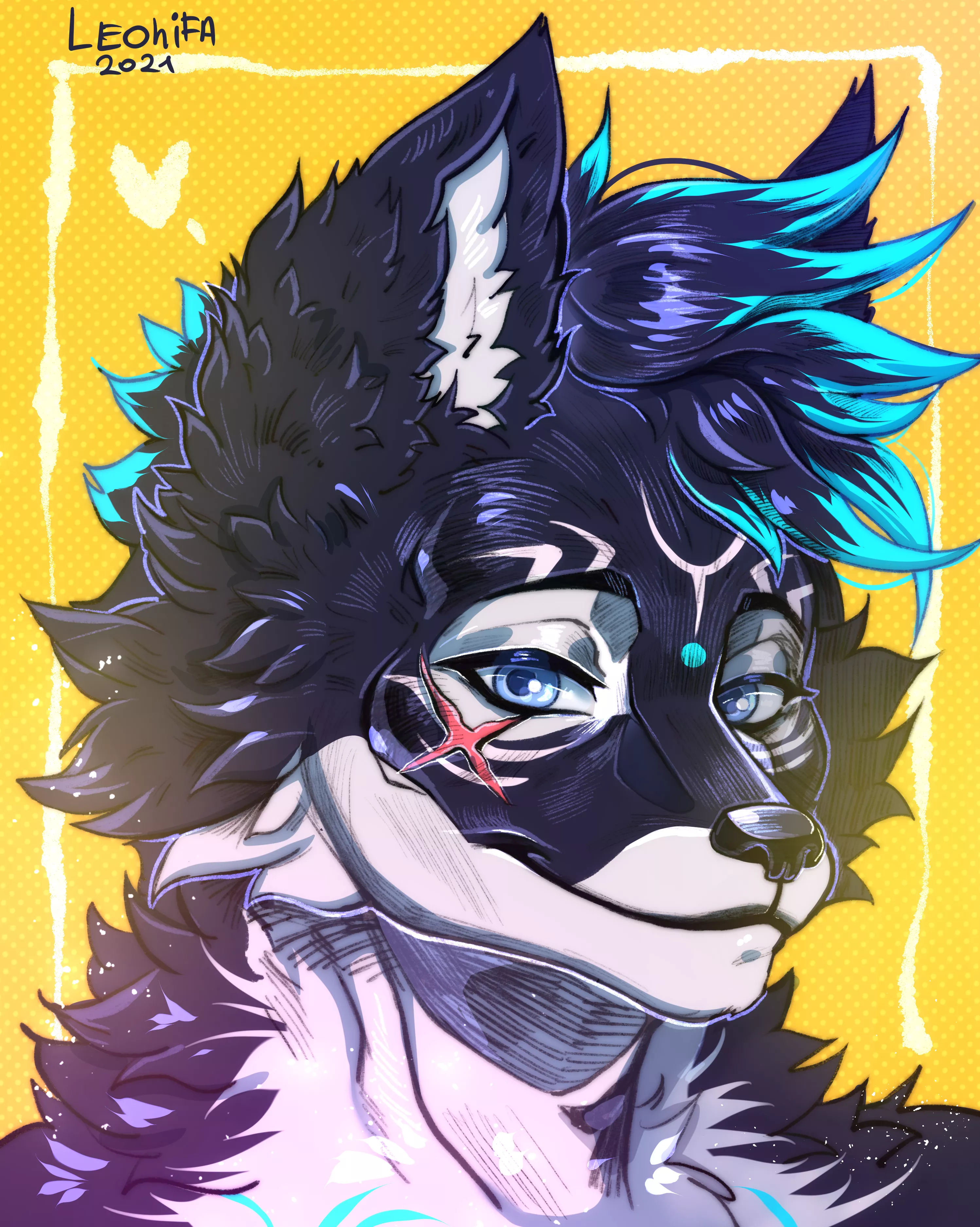 Wolf for gayfurrylover56 [Art by Me]