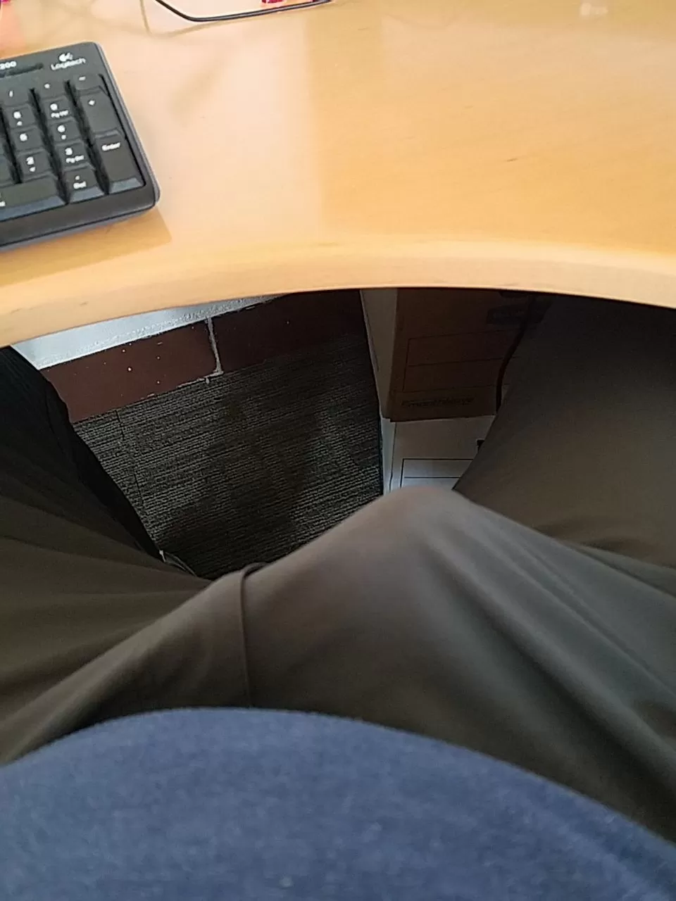 Work bulge. My imagination running wild.