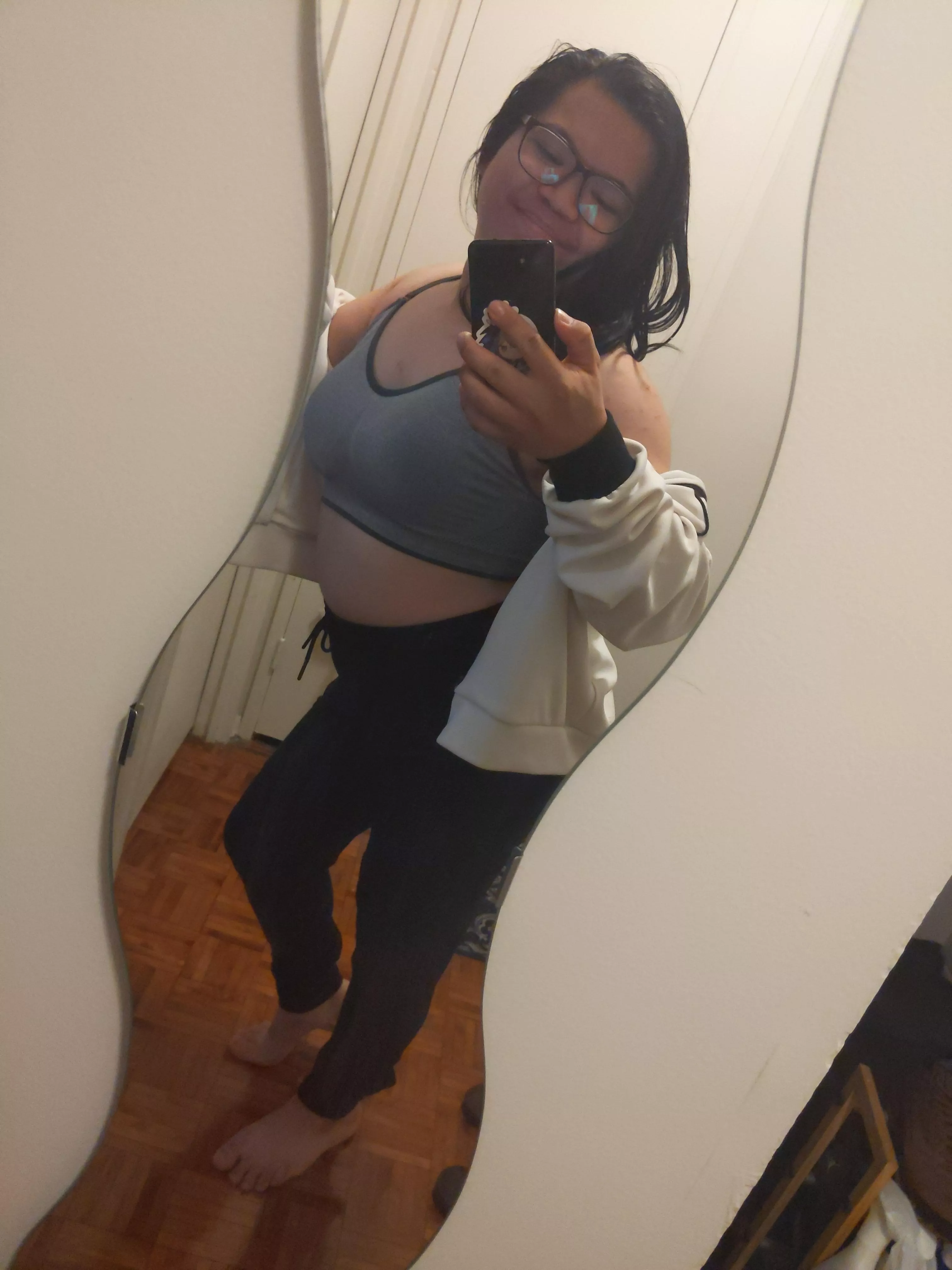 Work out with me and this is what you'll see! (F23)