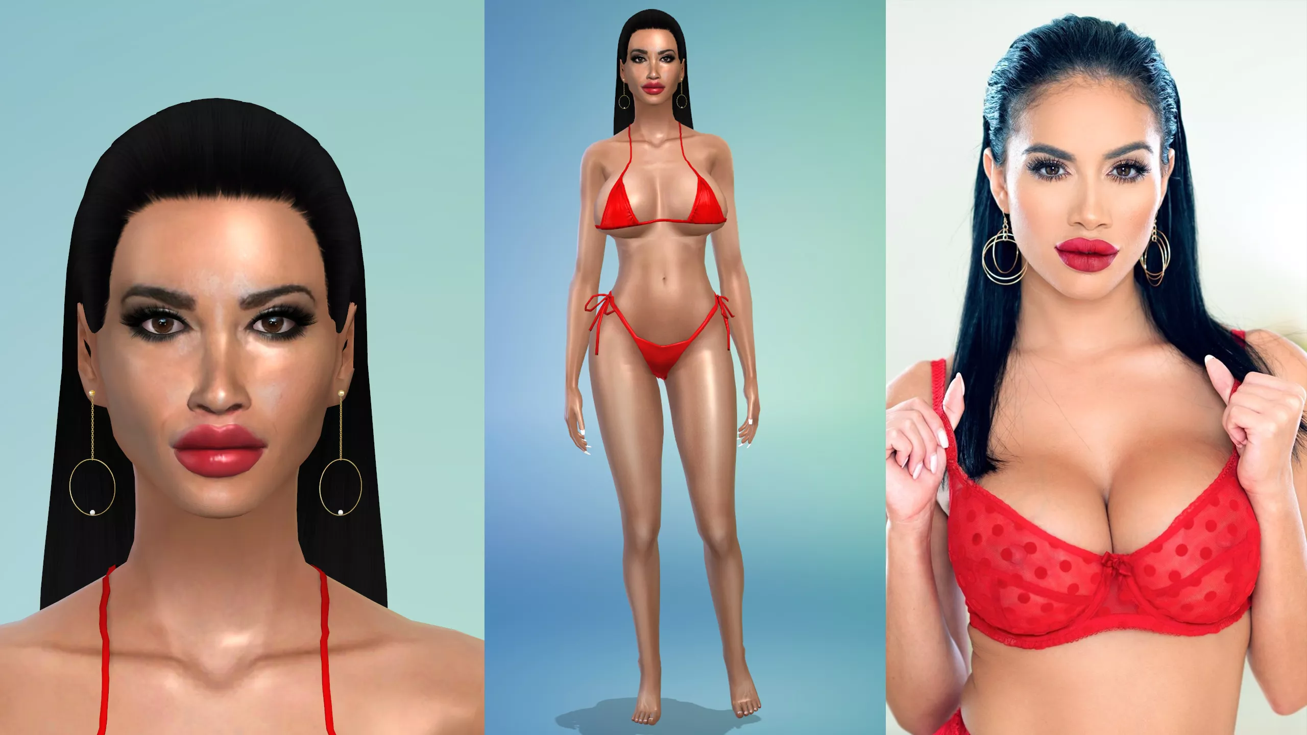 Working on a 3d version of Victoria for the Sims4