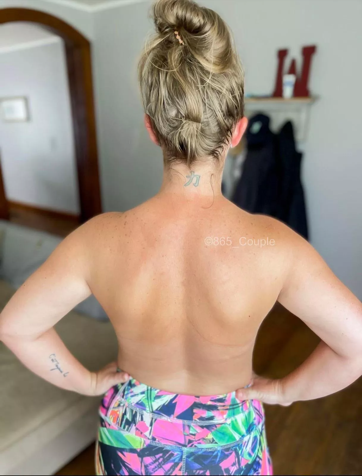 Working on my back & booty.