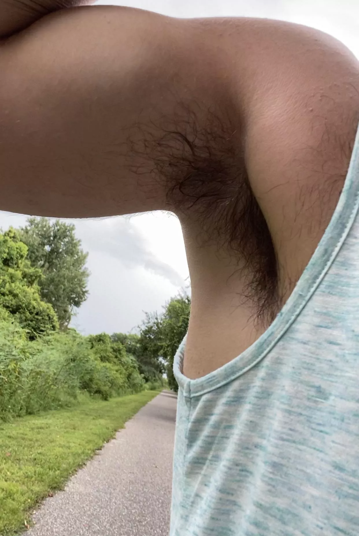 Worship these pits! Hairy and sweaty, just for you!