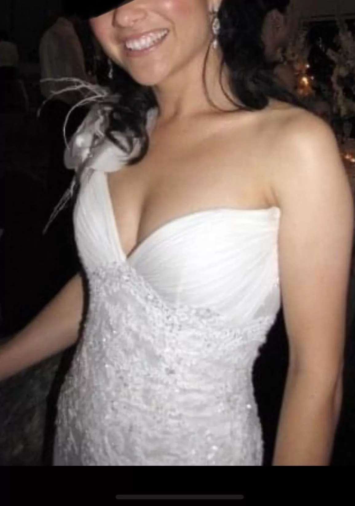 Would you fuck my wife in her wedding dress?