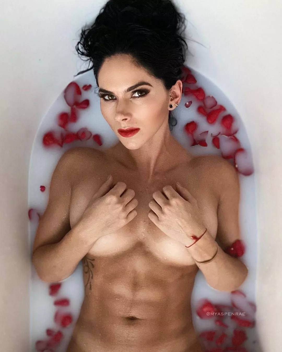 Would you join her in the tub?