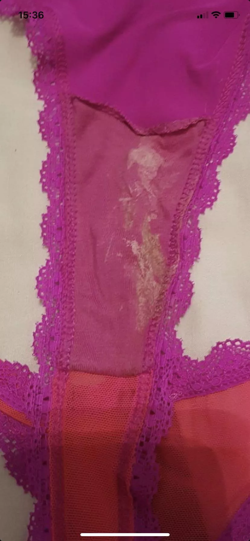 Would you lick my wife’s dirty panties clean?