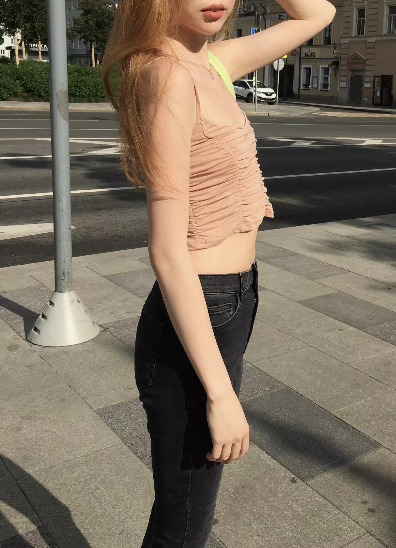 Would you stare at my small tits in public ?