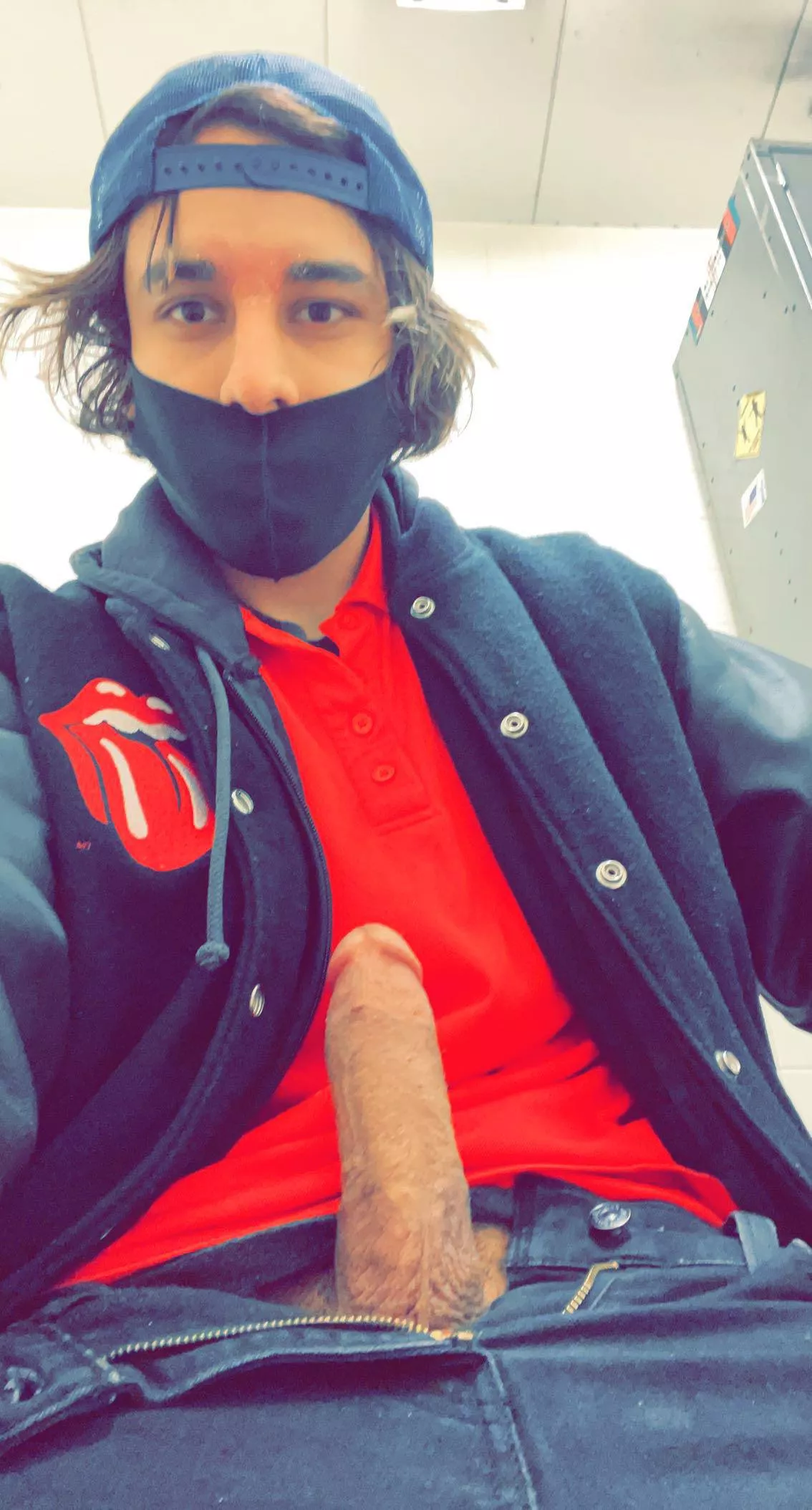 Would you suck my cock in the bathroom?