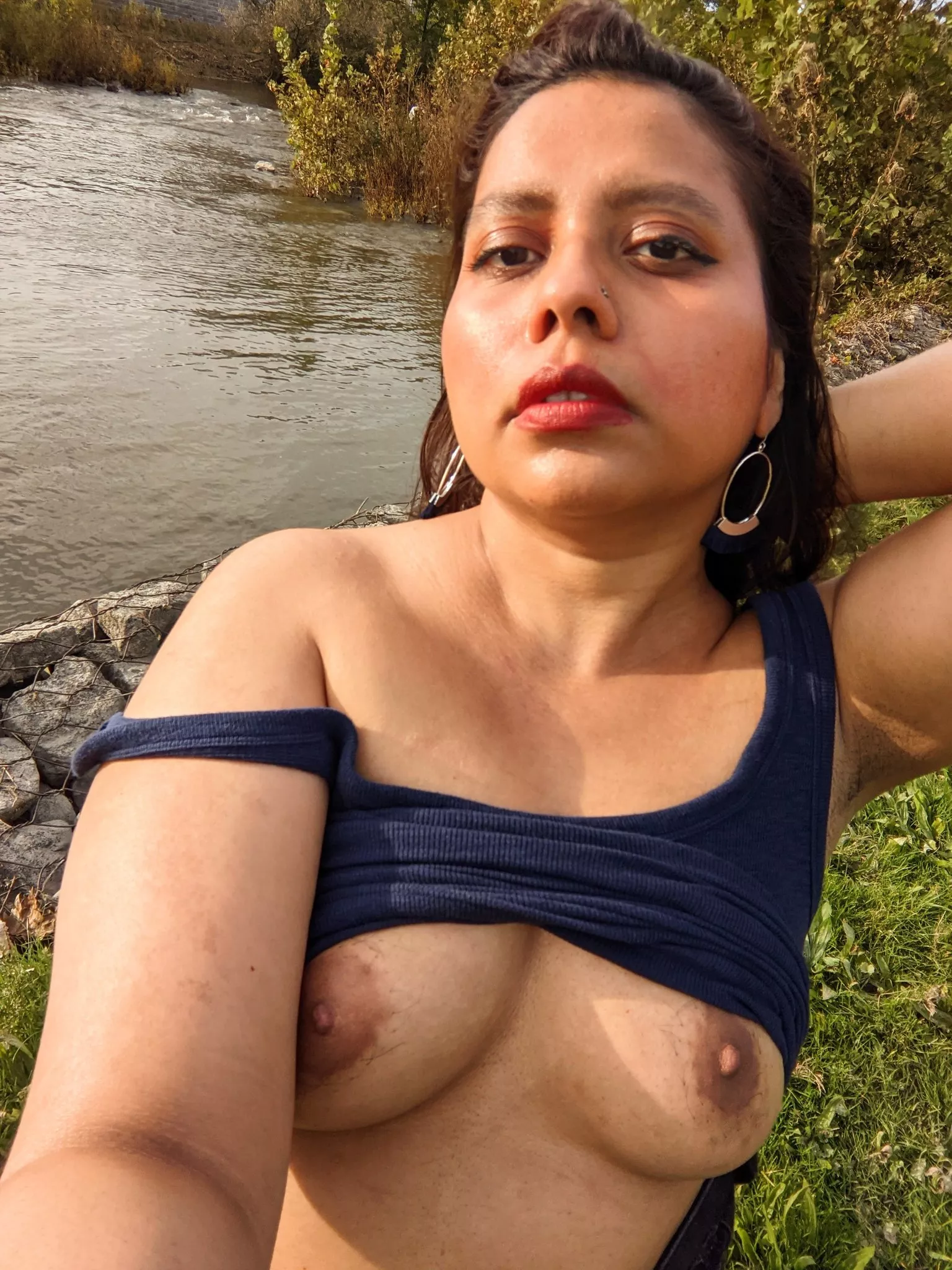 Would you suck my tiddies in public?