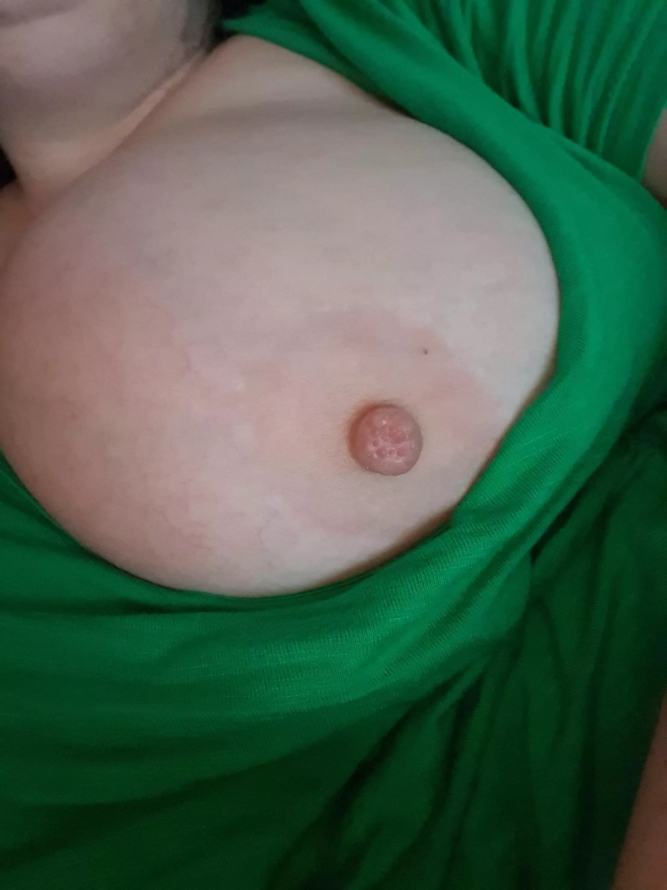 Would you suck on my nipple? (F)