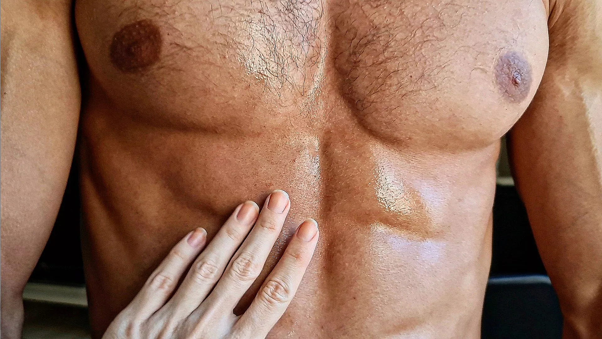 Would you Touch my Hairy Chest ?