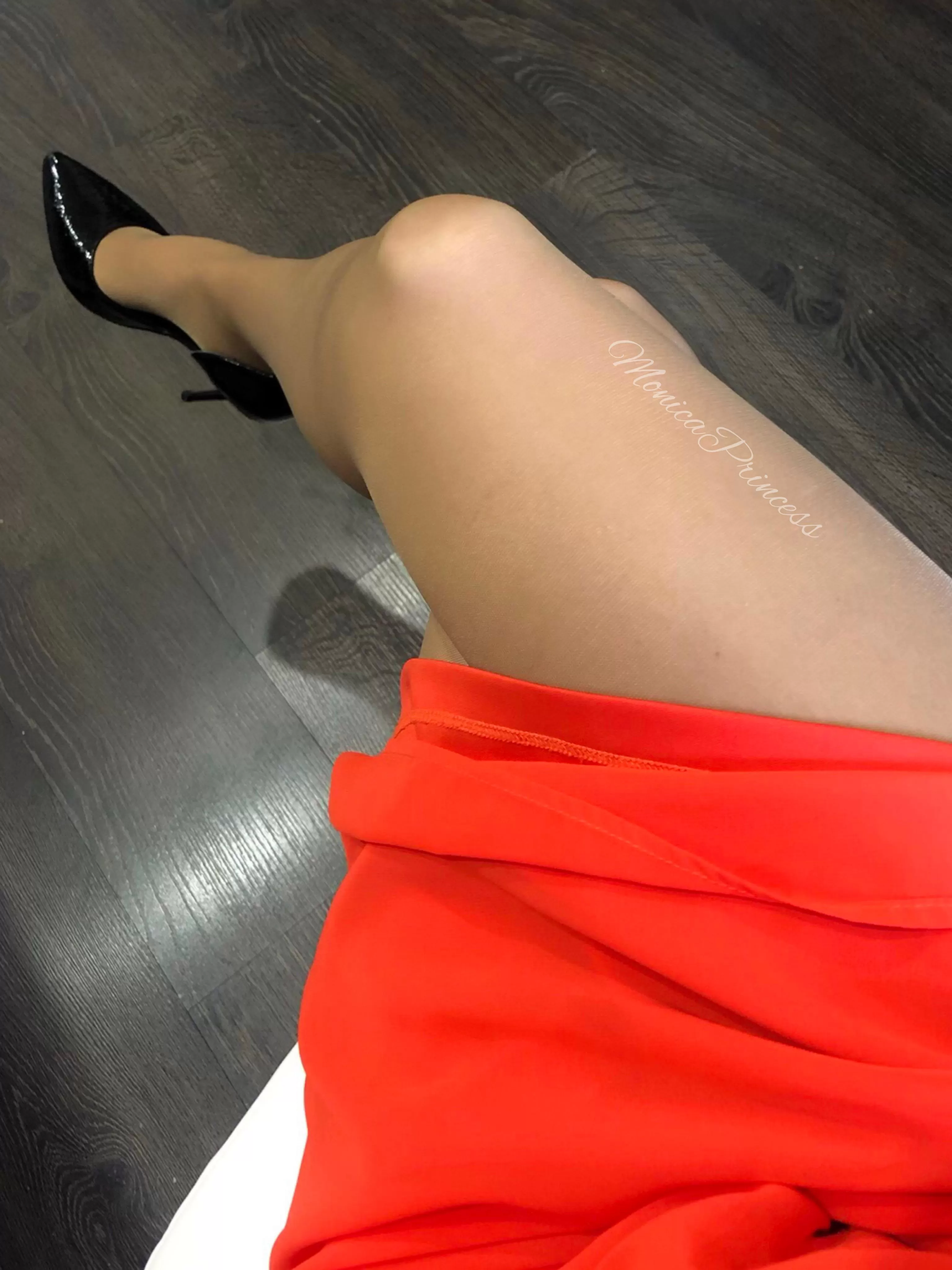 Would you worship my legs in tan pantyhose?