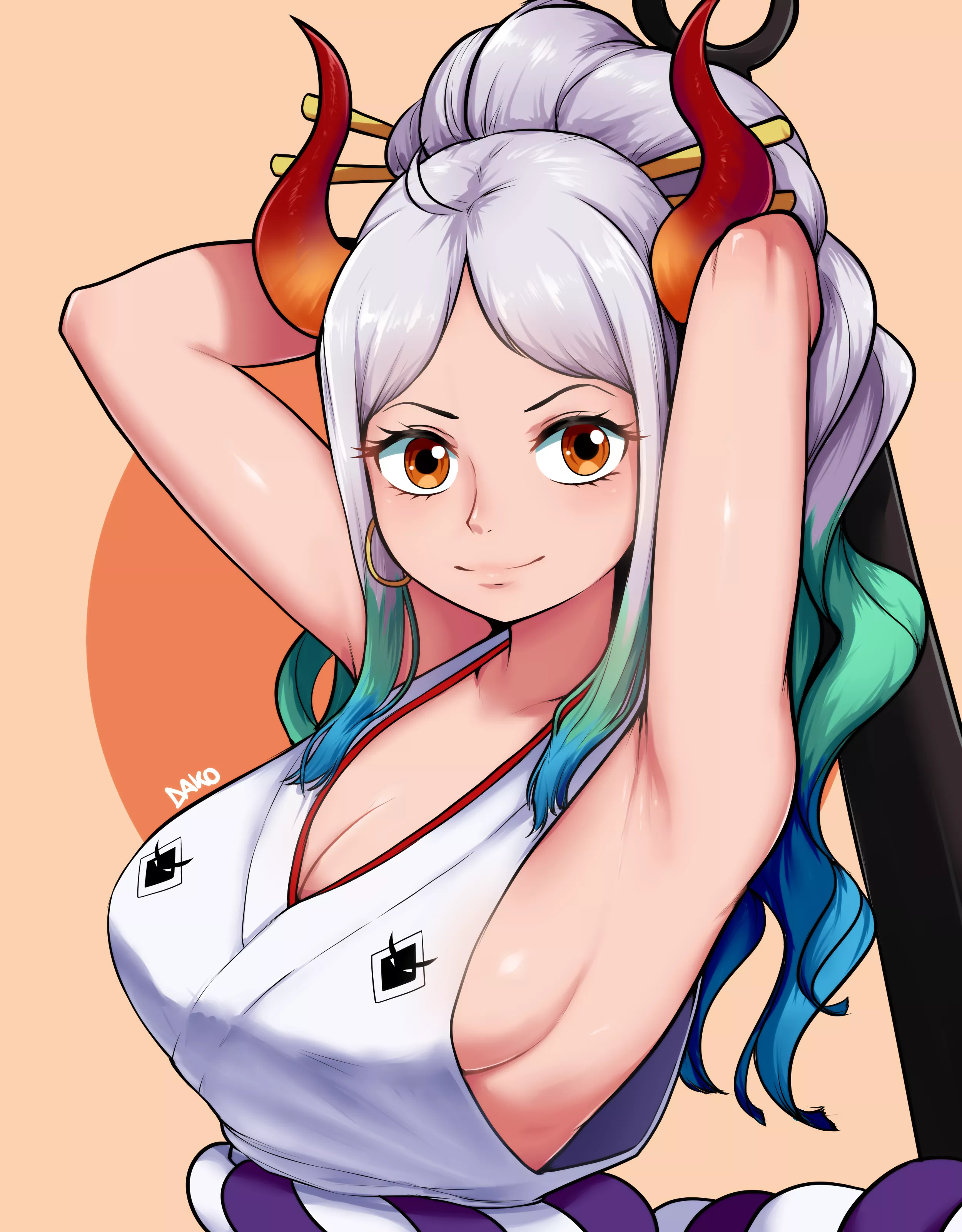 Yamato, Wano Country's Underarm Ã— Sideboob Queen ðŸ˜ðŸ˜ðŸ˜ [HQ] (One Piece)