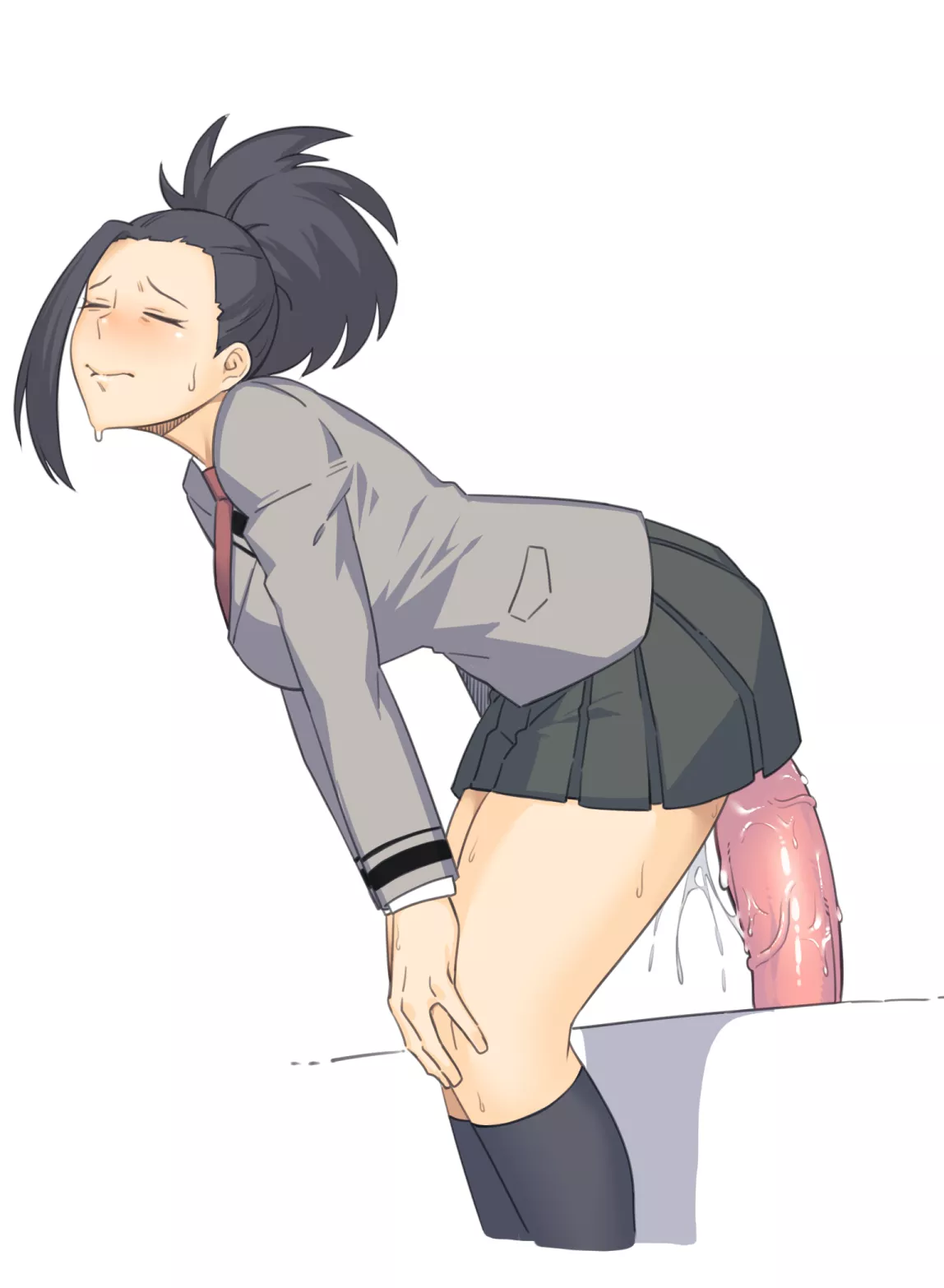 Yaoyorozu takes a seat (DyuN)