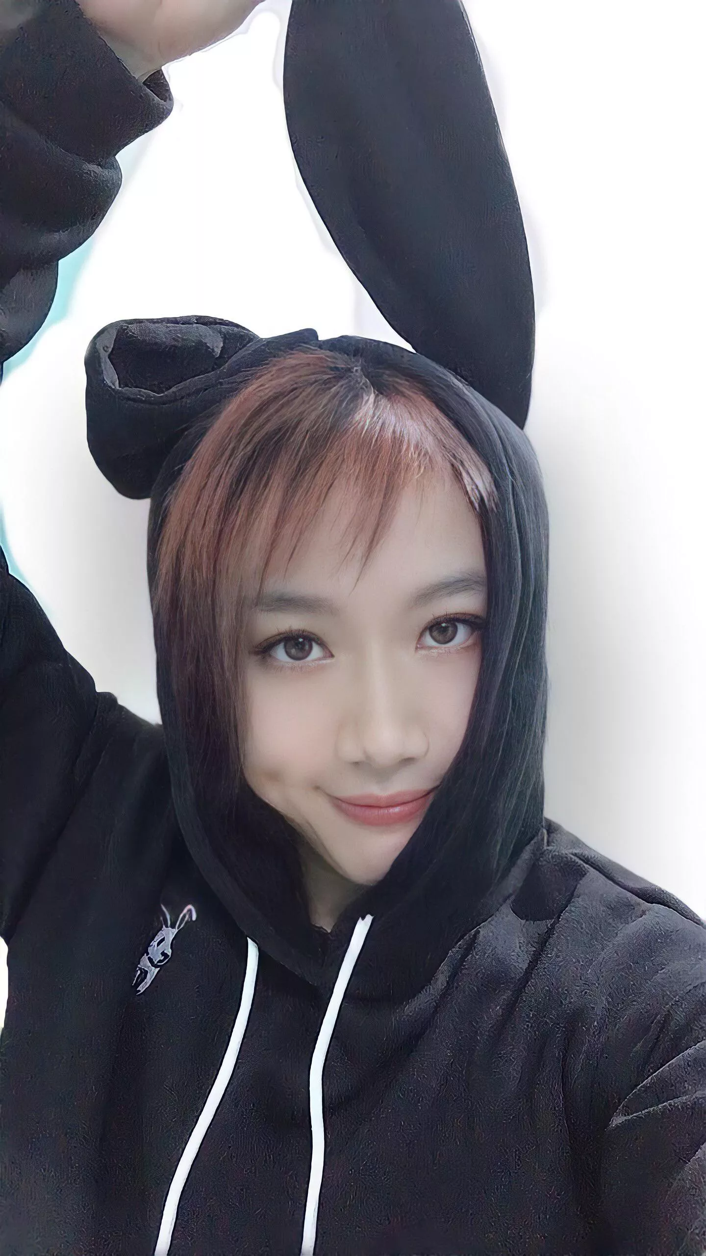 Yea, bunny ear hoodie 🐰