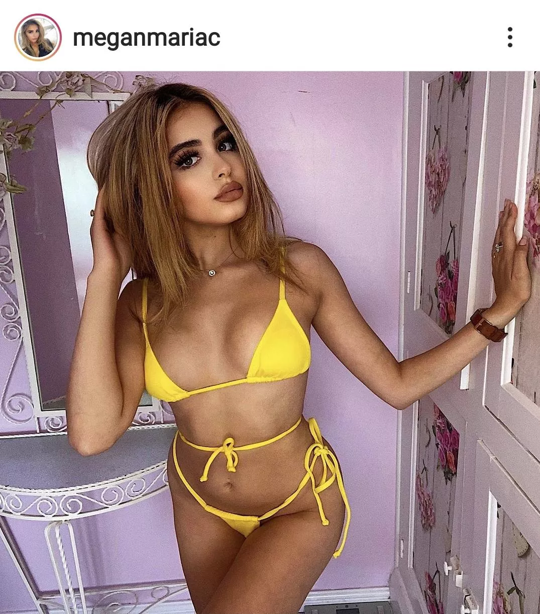 Yellow bikini yes please