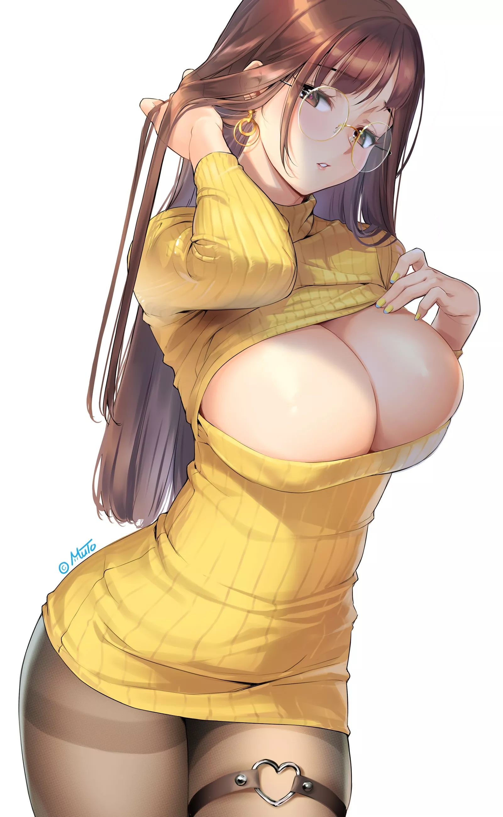 Yellow Sweater Milf