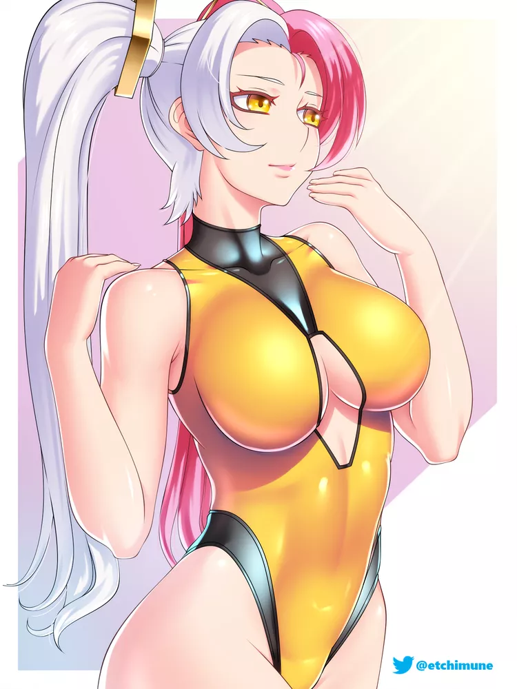 Yellow Swimsuit (etchimune)