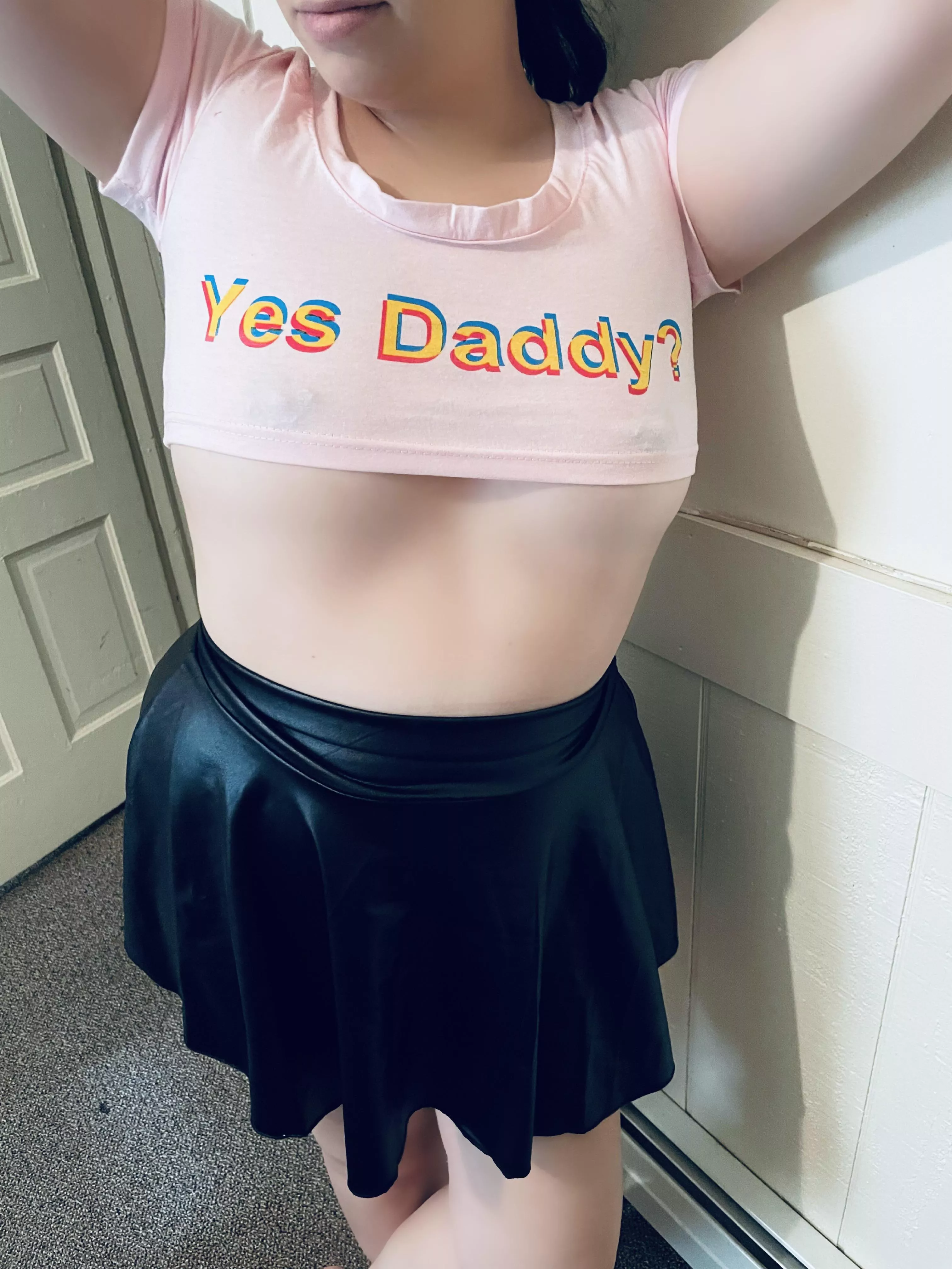 Yes Daddy. Like my new shirt?