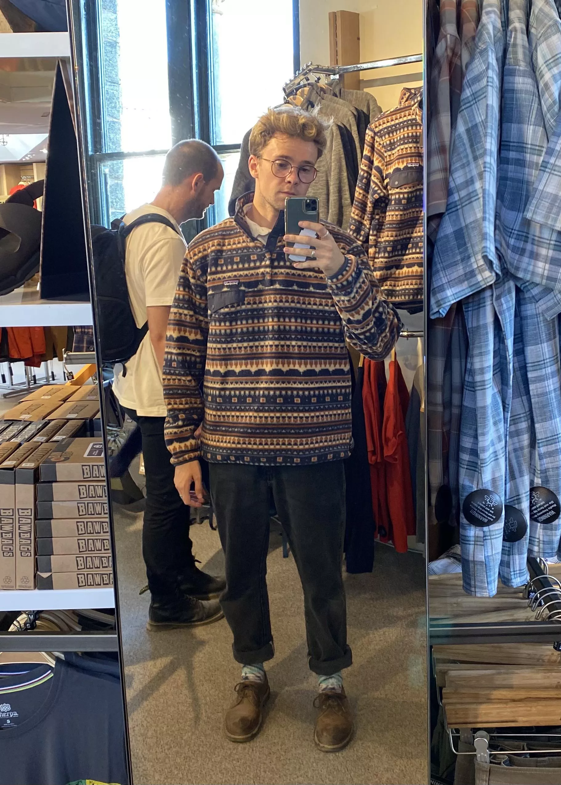 Yes or no to the grandad jumper?