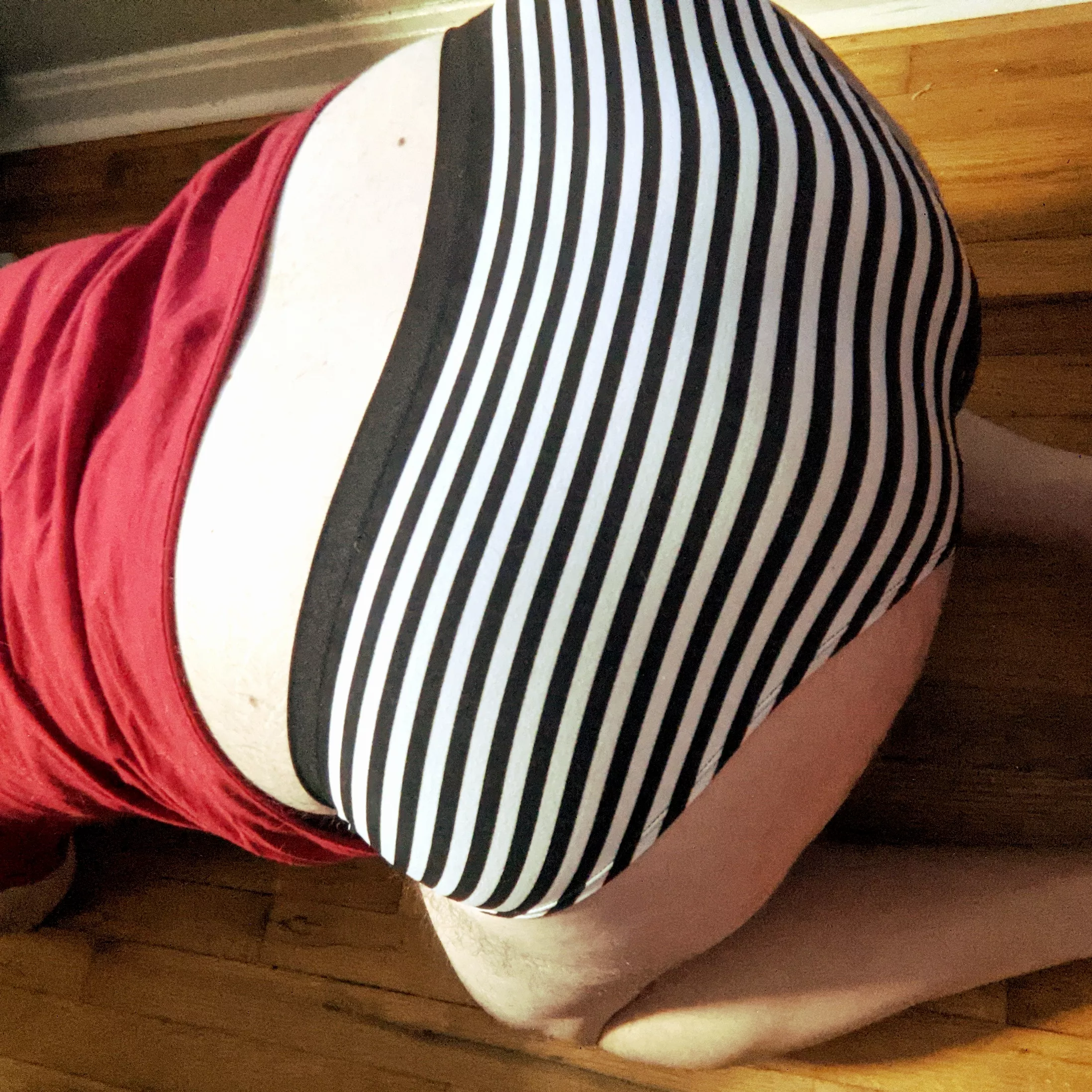 Yet another shot of my giant ass in some of my most comfortable panties...