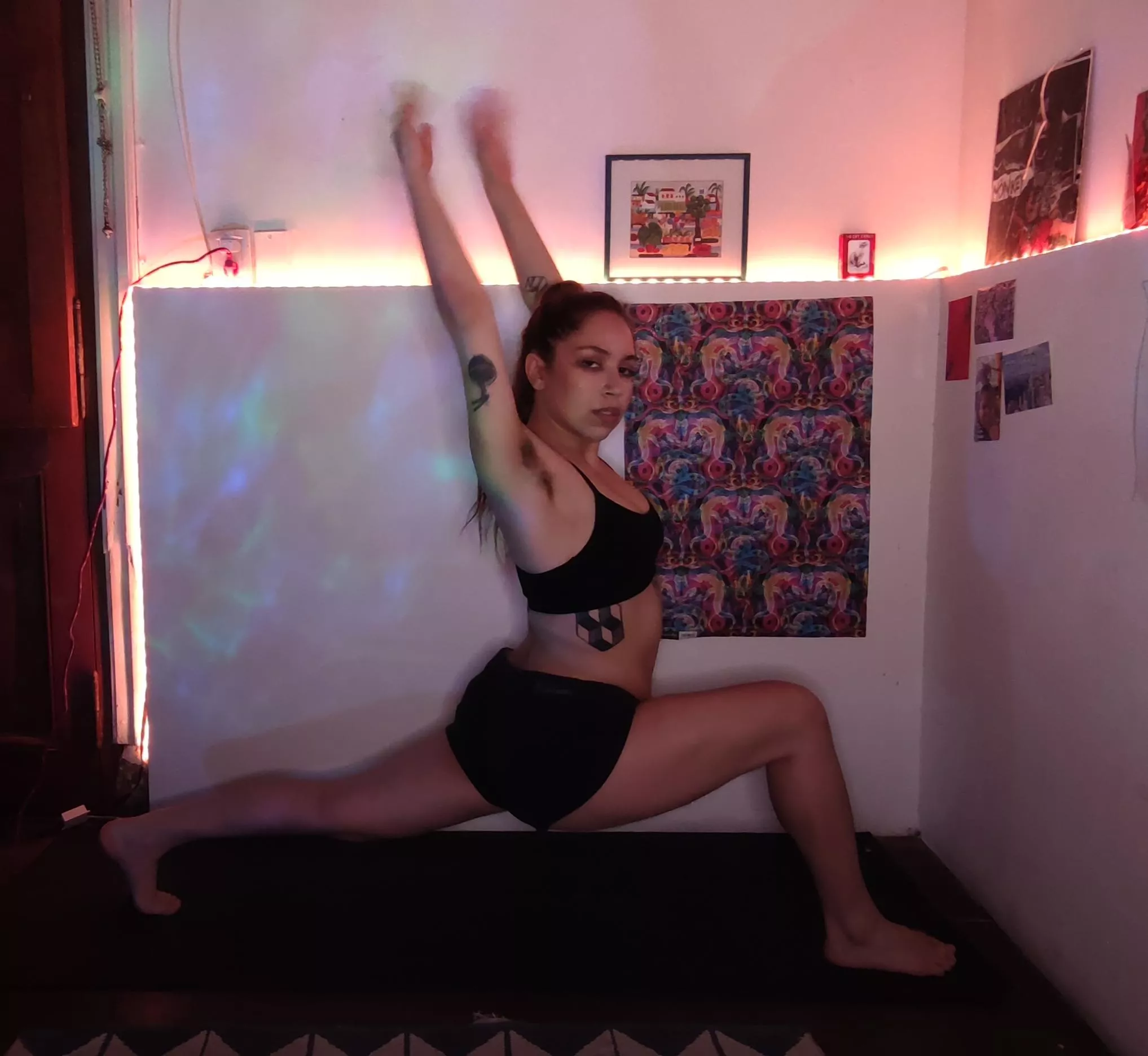 Yoga and armpits