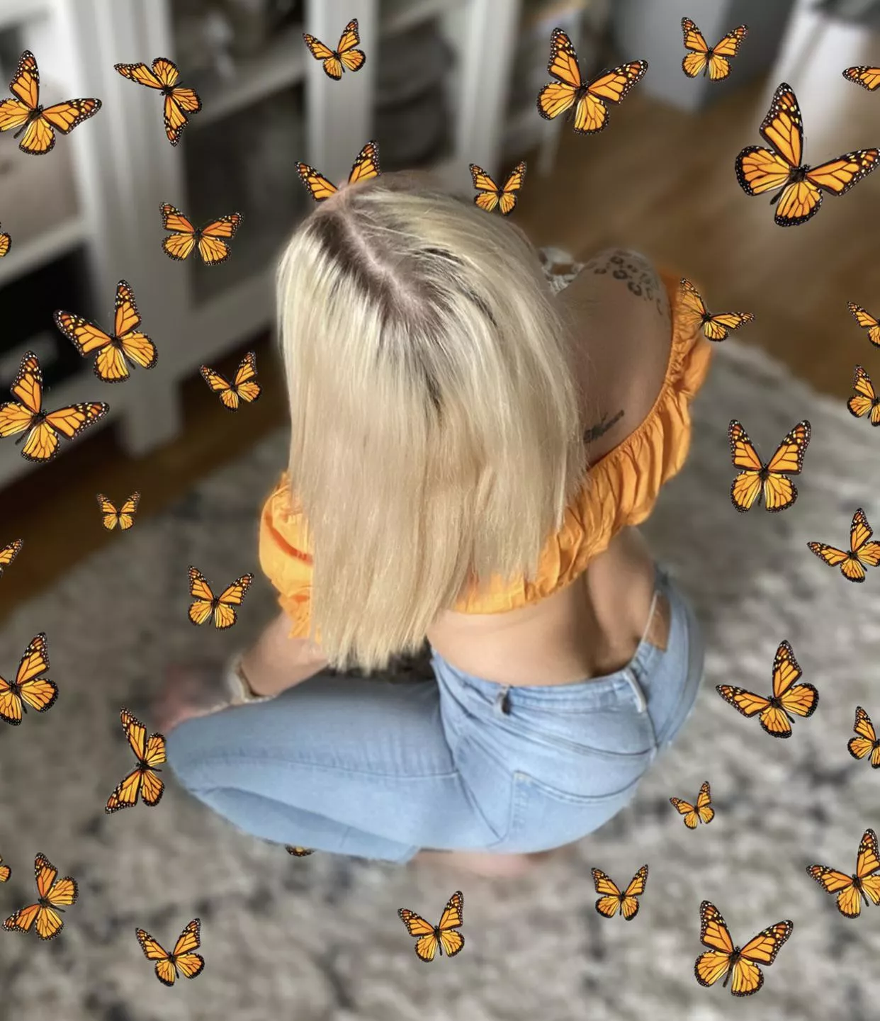 you feel the butterflies