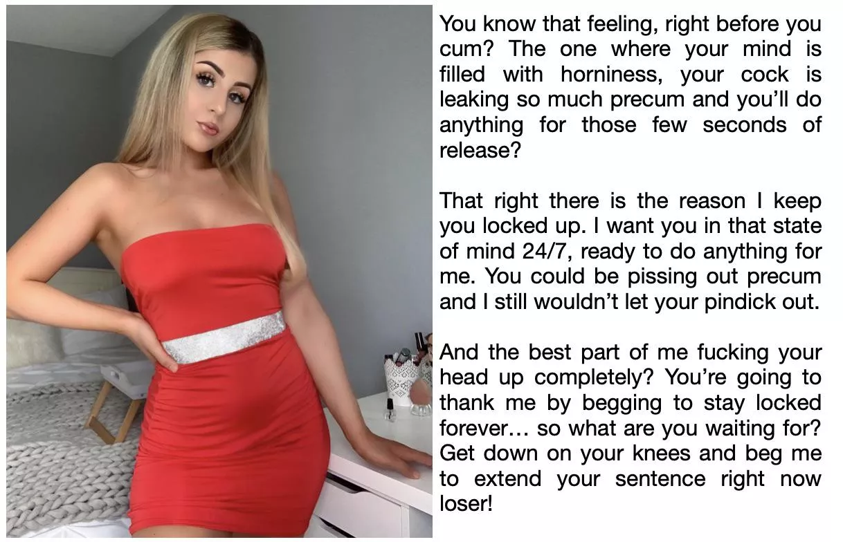 You love being so desperately horny and yet so helpless!