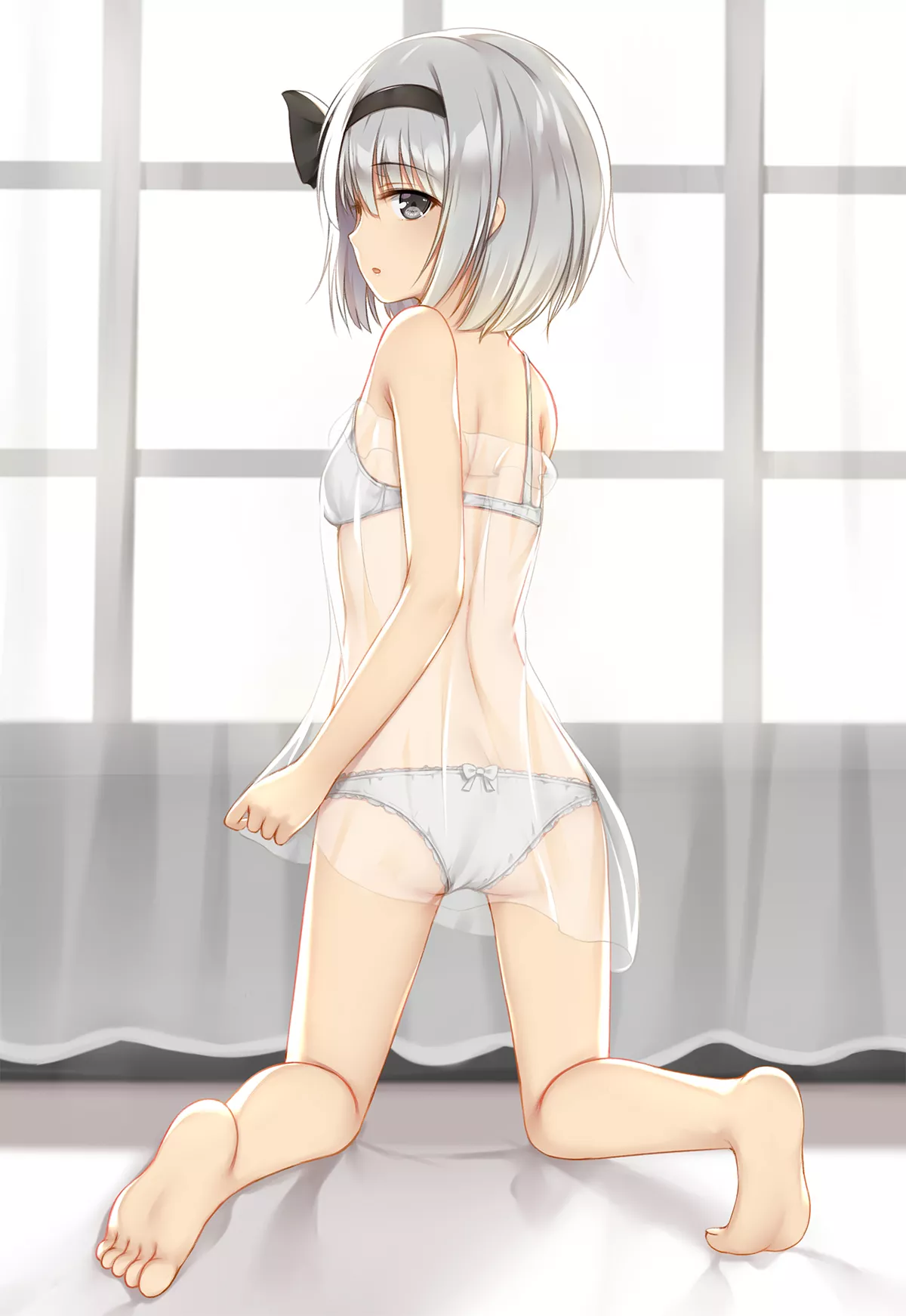 Youmu in lingerie [Ecchi]