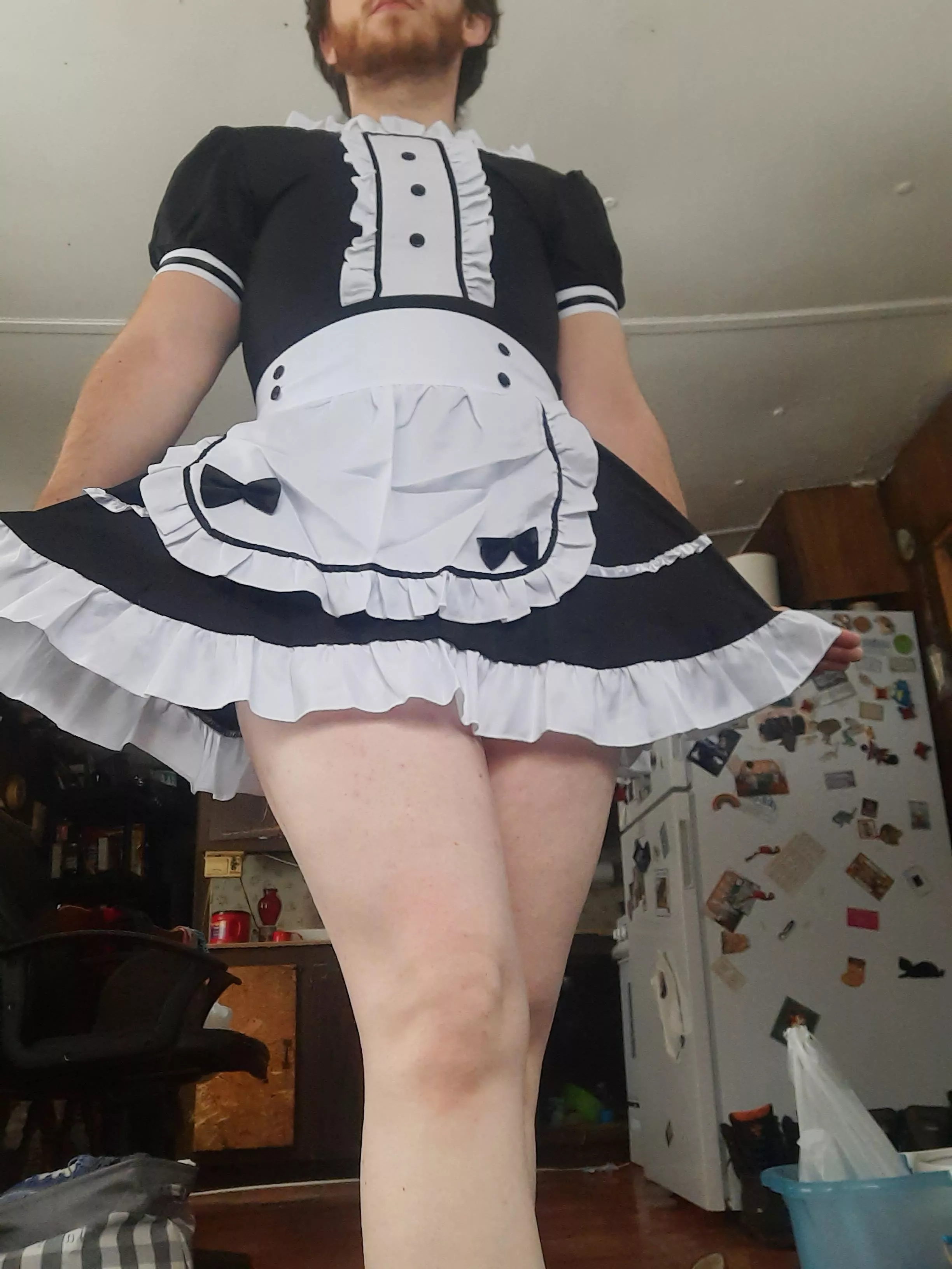 Your maid is here, what should I clean first, Master?