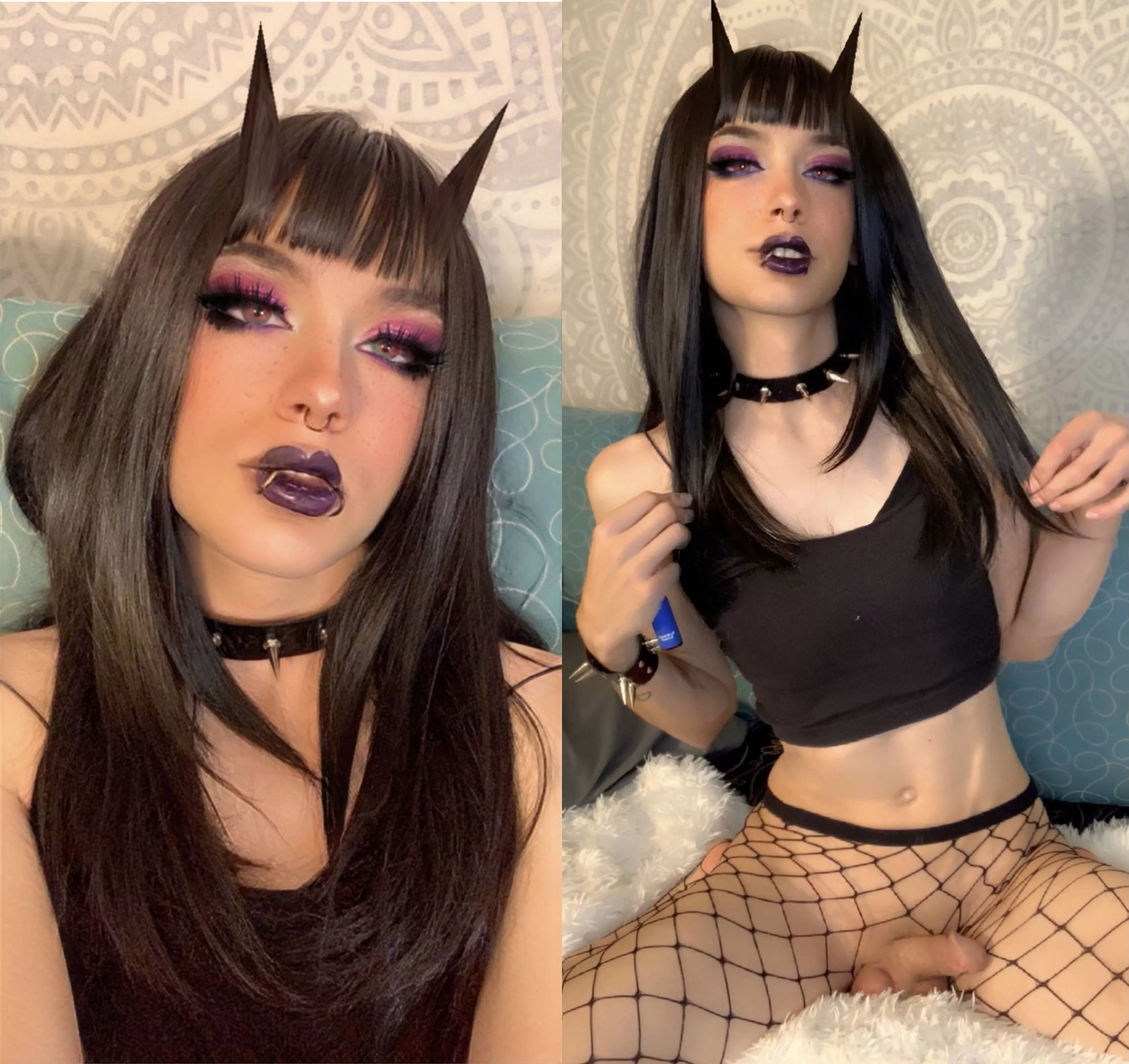 your petite goth succubus with a cock ðŸ‘…