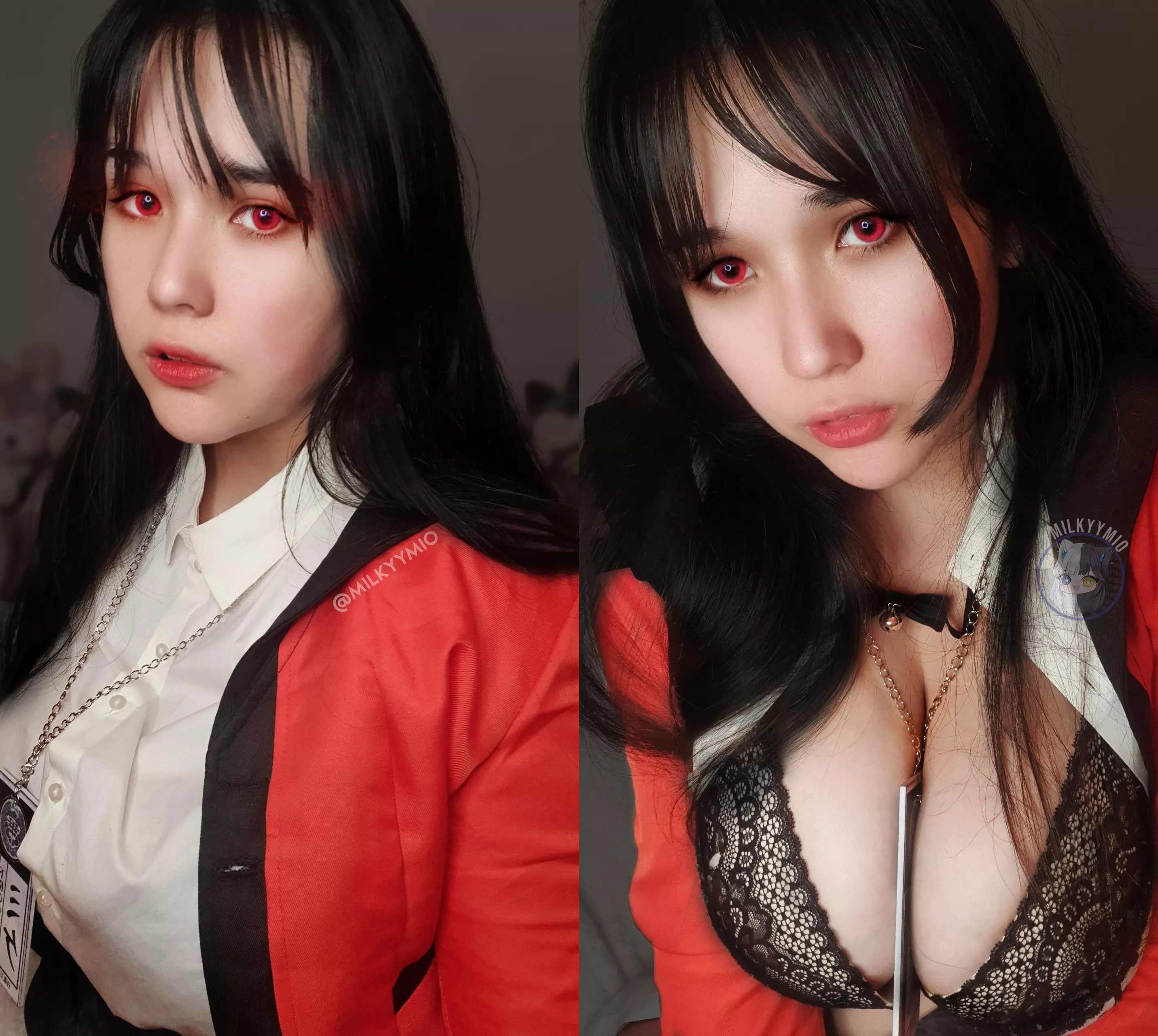 Yumeko cosplay by Milkyymio