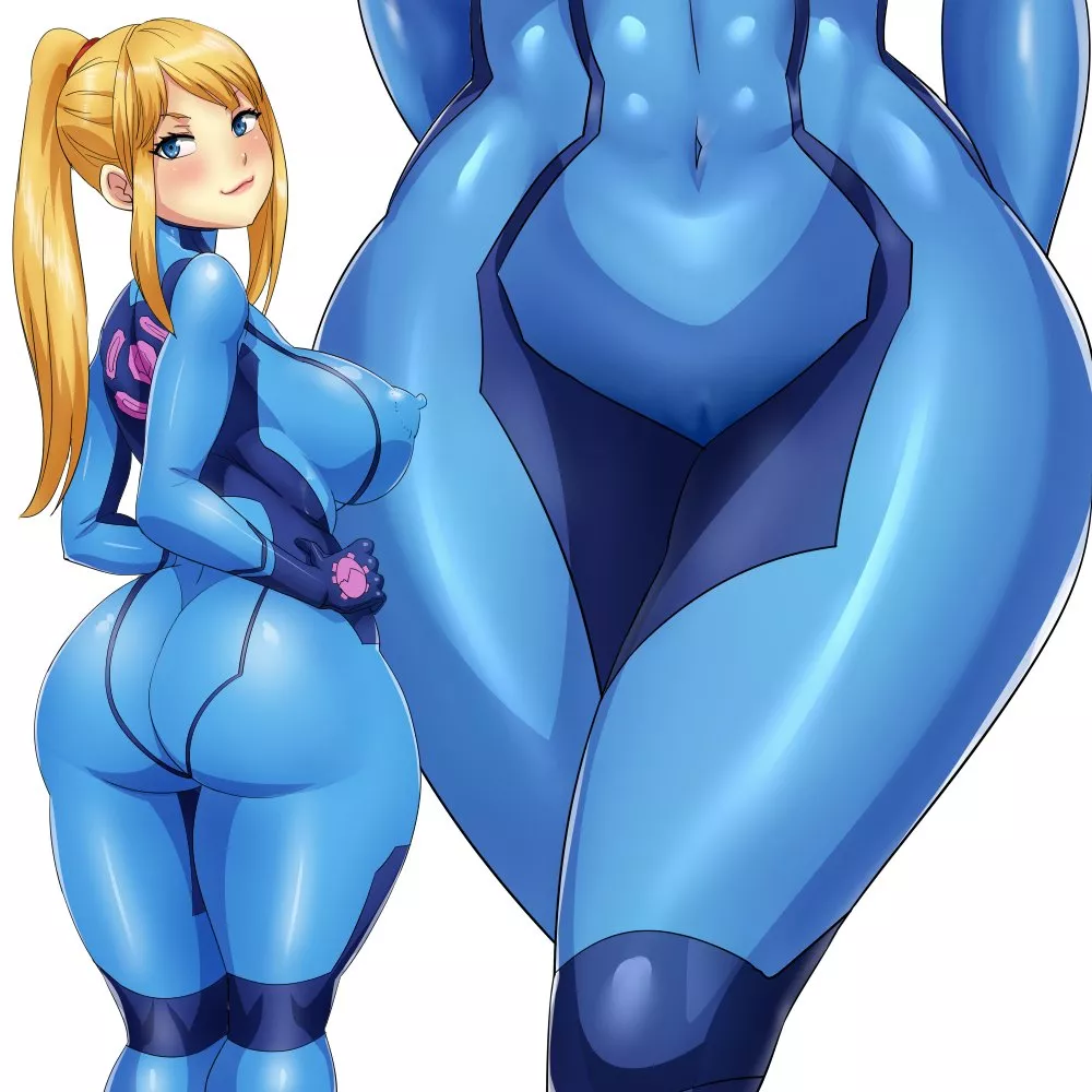 Zero Suit Samus Lewd Body (Thelorope) [Metroid]