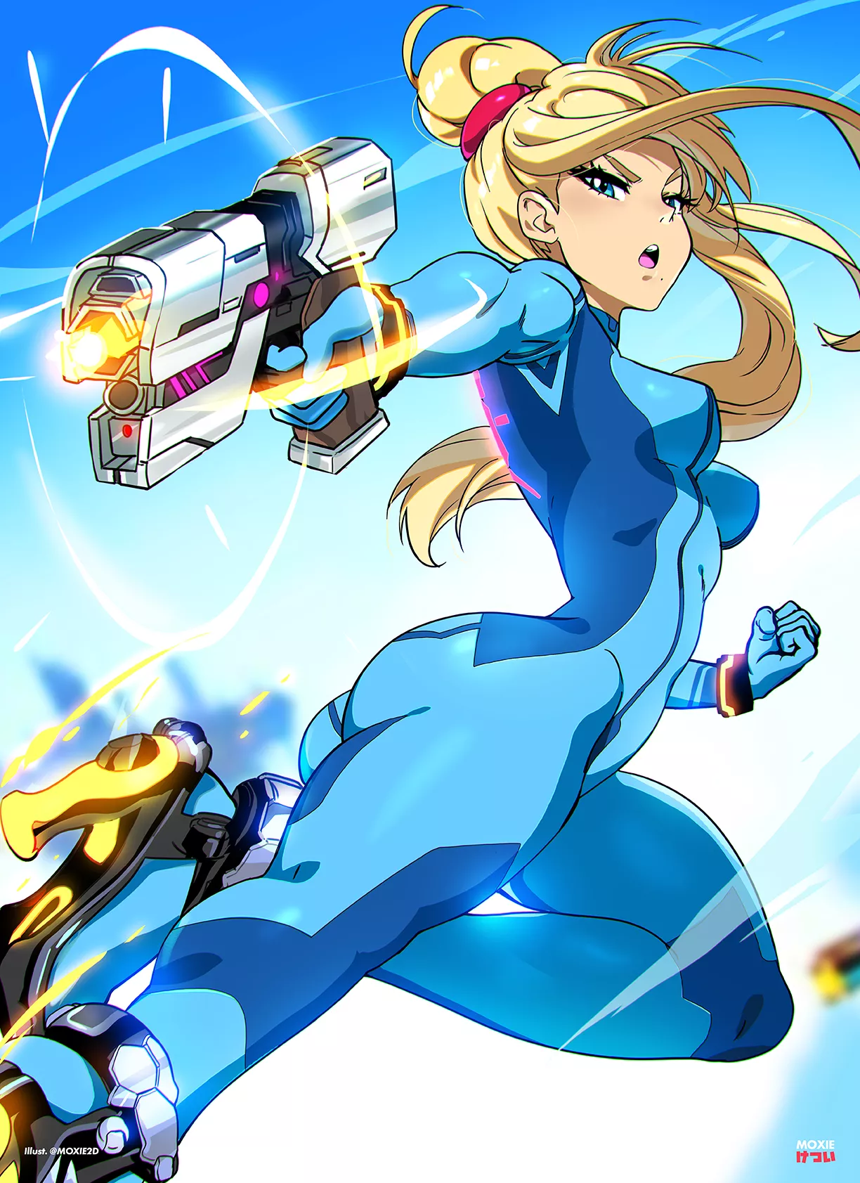 Zero Suit Samus Midfight (Tom Skender) [Metroid]