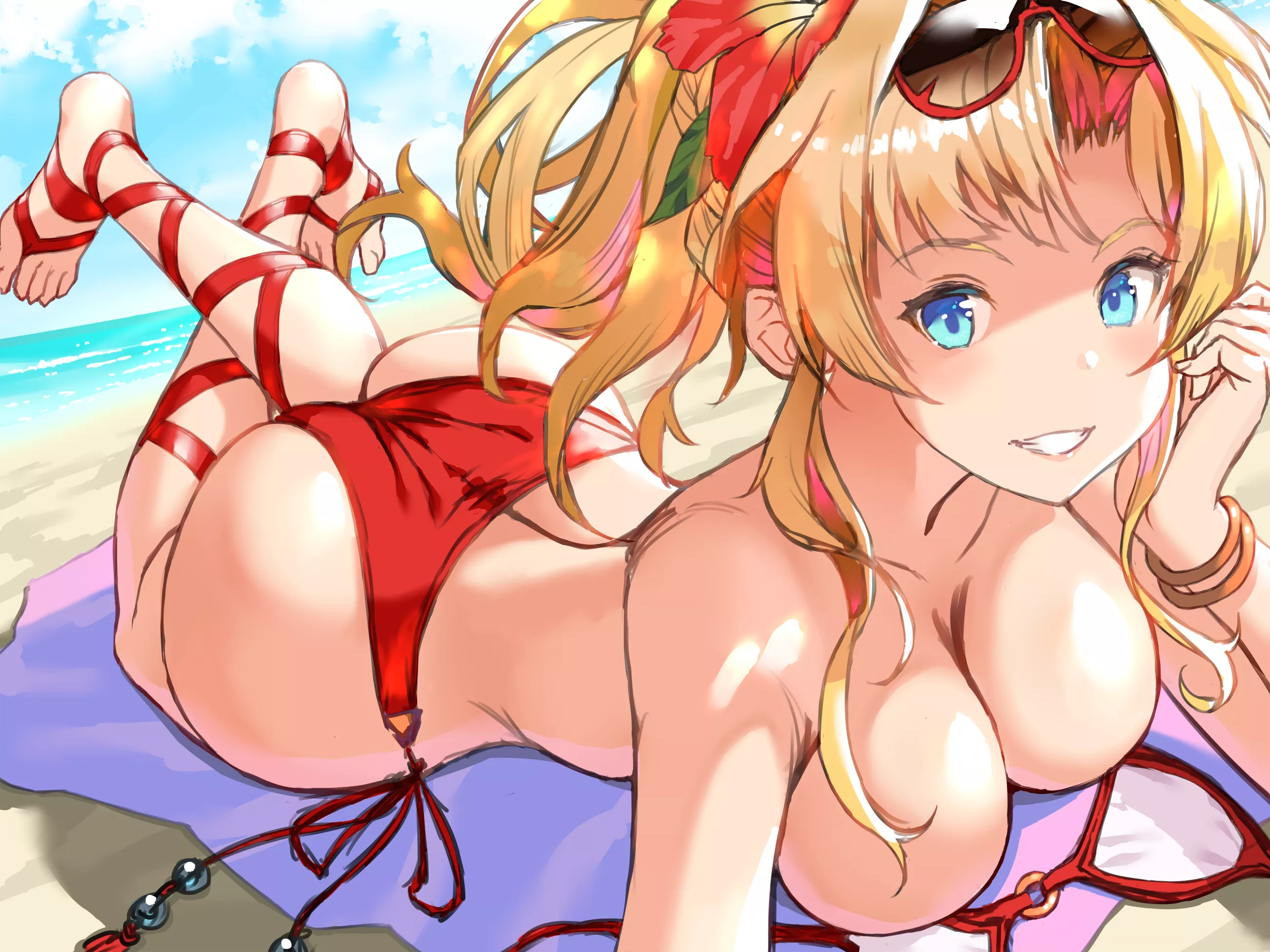 Zeta at the beach [Granblue Fantasy]