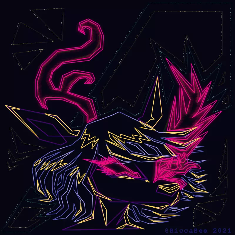 𝕮𝖆𝖒𝖇𝖎𝖚𝖒 𝖎𝖓 𝕹𝖊𝖔𝖓 (Art by me)